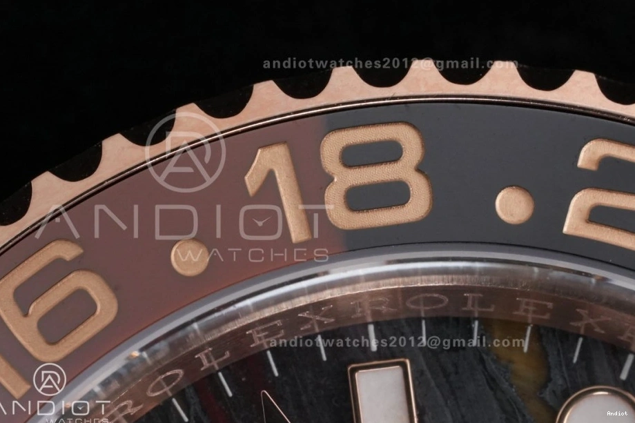 Tiger Iron Bracelet Sh3285 126715 Edition Master Oyster II CHNR on ARF Dial RG Best GMT 1111